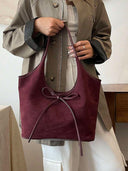 Florence Suede Bow Bag 9