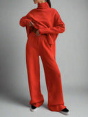 Soft Knit Turtleneck Lounge Set 8