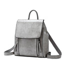 Dual Style Leather Backpack 7