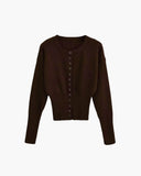 Shelly Snap Button Knitted Cardigan 11