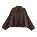 Luna’s Vintage Oversized Bomber Jacket 8