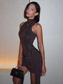 Daniella Turtleneck Mini Dress 6