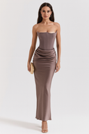 Vera - Strapless Elegant Maxi Dress 0