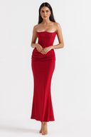 Vera - Strapless Elegant Maxi Dress 6