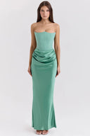 Vera - Strapless Elegant Maxi Dress 8