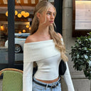 Nora Off-Shoulder Sweater 2