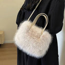 Maricar Faux Fur Crossbody Bag 0