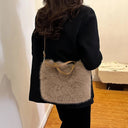 Maricar Faux Fur Crossbody Bag 1