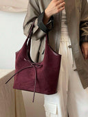Florence Suede Bow Bag 1