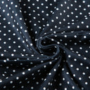 Women's Sleeveless Polka Dot Mini Dress with Fitted Waist 6