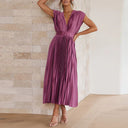 Crispes | The V-neck dress 2