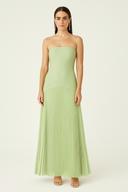 Maya - Sleeveless Drop-Waist Maxi Dress 0