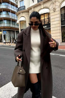 Luna’s Bold Allure Oversized Coat 0