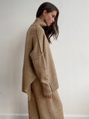 Soft Knit Turtleneck Lounge Set 1