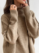 Soft Knit Turtleneck Lounge Set 3