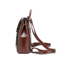 Dual Style Leather Backpack 4