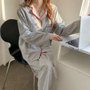 Women's 2-Piece Striped Pyjama Set 0
