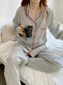 Women's 2-Piece Striped Pyjama Set 1