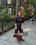 Aveline Vegan Suede Bag 7