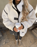 Adela Funnel Neck Sherpa Jacket 2