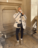 Adela Funnel Neck Sherpa Jacket 3