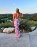 Luna’s Ethereal Flow Ruffle Maxi Dress 3