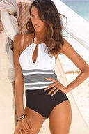 Halter Neck Swimsuit with Padding 1