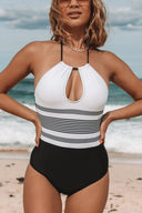 Halter Neck Swimsuit with Padding 3