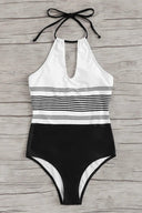 Halter Neck Swimsuit with Padding 6