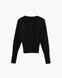 Shelly Snap Button Knitted Cardigan 12