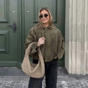 Luna’s Vintage Oversized Bomber Jacket 1