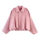 Luna’s Vintage Oversized Bomber Jacket 9