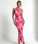 Lucinda Garden Embroidered Sleeveless Maxi Dress