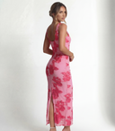 Lucinda Garden Embroidered Sleeveless Maxi Dress