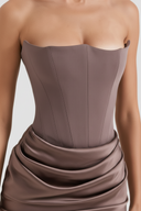 Vera - Strapless Elegant Maxi Dress 3