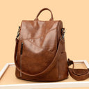 Everyday Chic Leather Backpack 4
