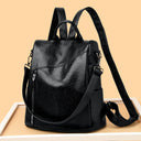 Everyday Chic Leather Backpack 5