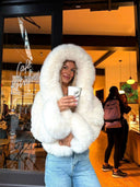 Henna faux fur coat 8
