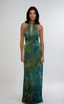 Monet Inspired Party Maxi Dress 0