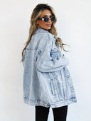 Luna’s Urban Edge Distressed Denim Jacket 4