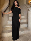 Ingrid One Shoulder Maxi Dress 6