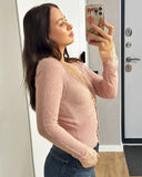 Aurelie Knitted Lace Vest 8