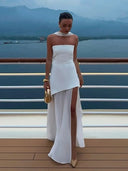 Luna’s Enchanted Motion High-Slit Maxi Dress 0