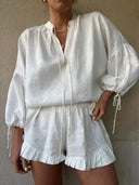 Luna’s Serene Ruffle Lounge Set 3