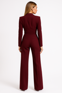 V-Neck Wide-Leg Jumpsuit 2