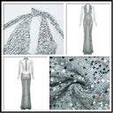 Sparkle Sequin Halter Party Maxi Dress 5