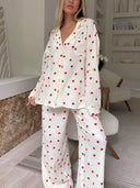 Luna’s Sweet Whispers Heart Print Pyjama Set 2