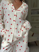 Luna’s Sweet Whispers Heart Print Pyjama Set 4