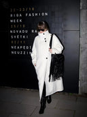 Juliana long coat with stand-up collar 3