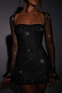Celeste Long-Sleeve Mini Dress 3